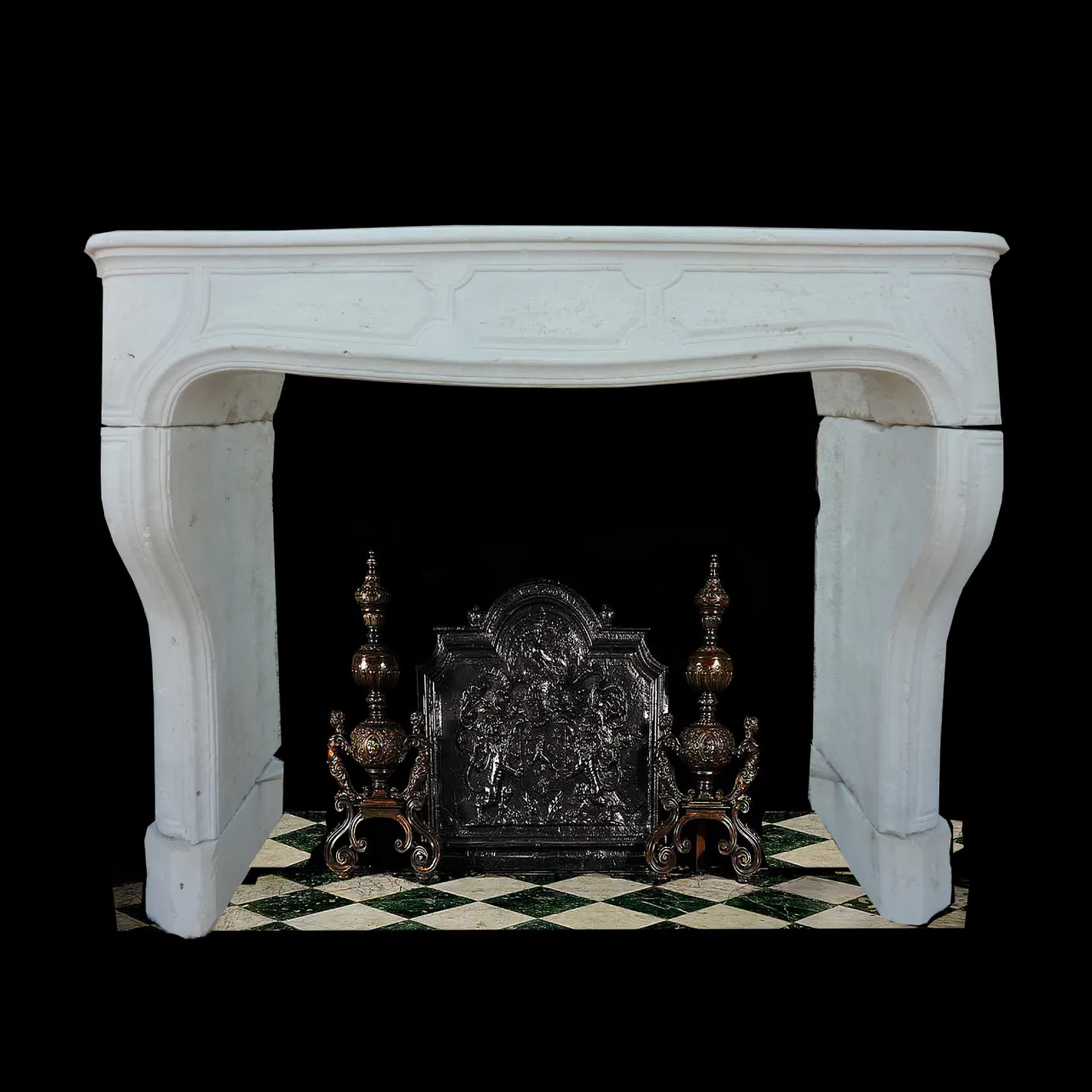 Antique 311 French Style Mantel